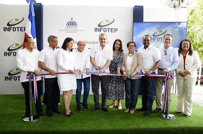 Luis Abinader inauguró un moderno centro del Instituto Nacional de Formación Técnico Profesional