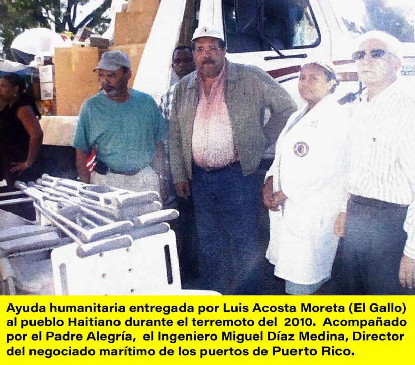 Luis “El Gallo” pide a EEUU que ayuda a Haití no sea distribuida desde RD