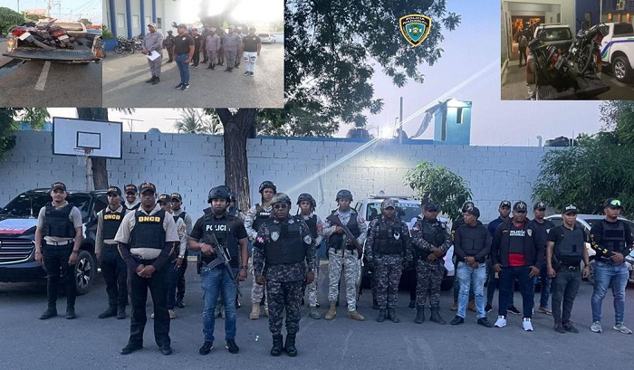 La Dirección Regional Sur realiza operativo preventivo en Baní, Ocoa y Azua