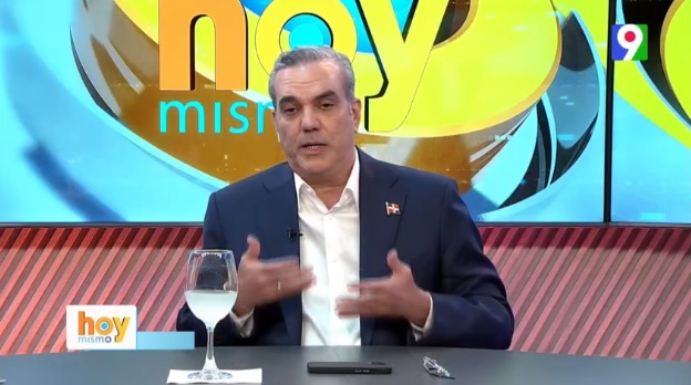 Abinader reconoce niveles de inseguridad y dice que quisiera reducirla a la mitad