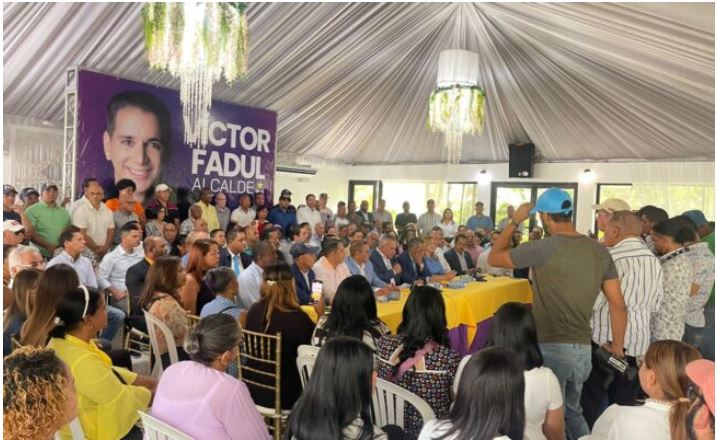 Facción del PLD pide proclamar a Víctor Fadul como candidato a la Alcaldía de Santiago