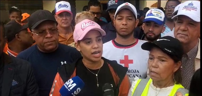 Diputada Betty Gerónimo activa plan de contingencia ante el paso de la tormenta Franklin