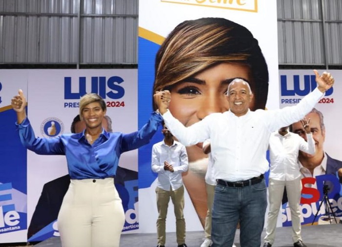 Luz del Alba Jiménez y Bertico Santana