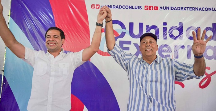 Roberto Ángel Salcedo y Luis René Canaán