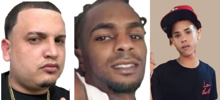 Williams Mas Sarda, Enmanuel Martinez y Hugo Antonio Cuevas González