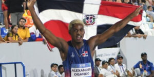 Alexander Ogando fue ganador de dos medallas de oro en El Salvador.FUENTE EXTERNA