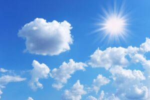 Cielo soleado