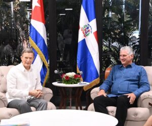 Roberto Álvarez y Miguel Díaz-Canel Bermúdez