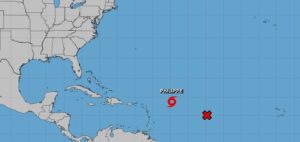 Trayectoria de la Tormenta Tropical Philippe