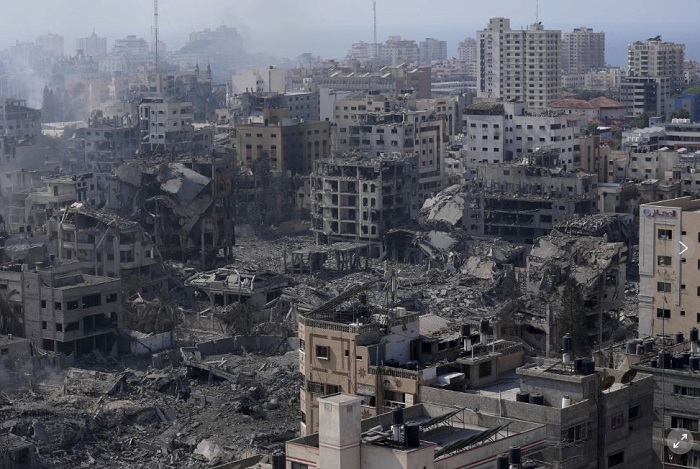 Gaza es pequeña y Israel la vigila de cerca