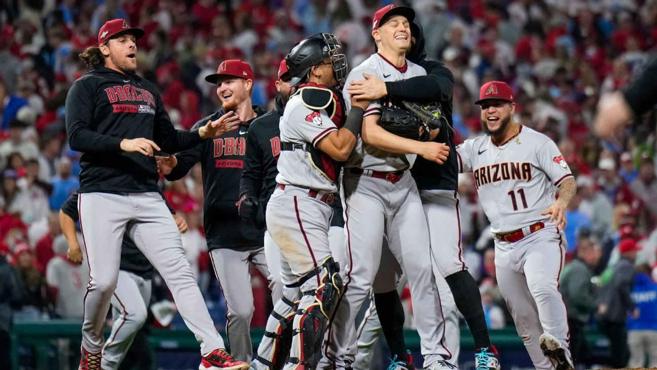 Diamondbacks sorprende a Filis y obtiene boleto a Serie Mundial!