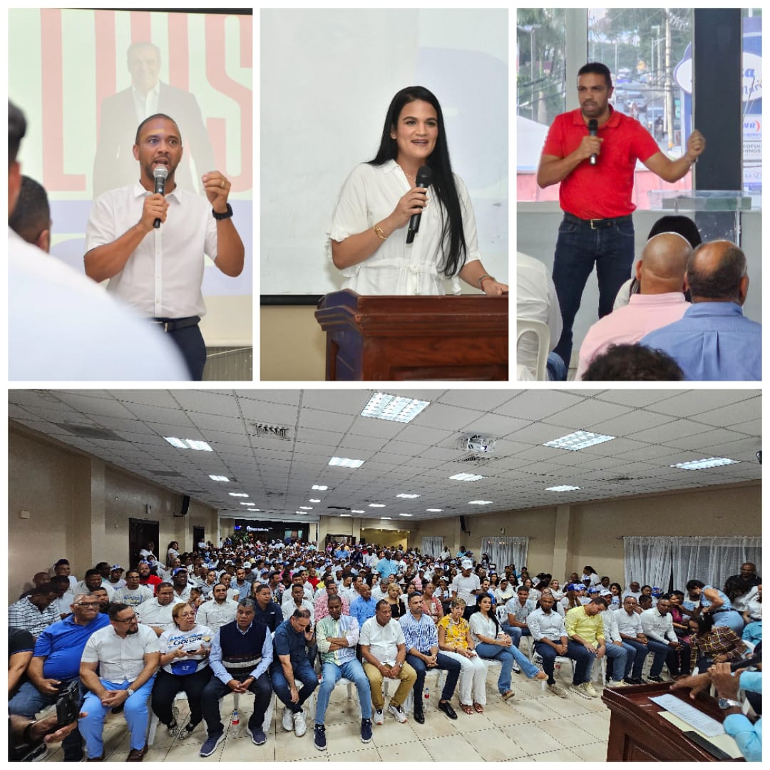 Realizan actividades en apoyo a candidatos del PRM en Puerto Plata