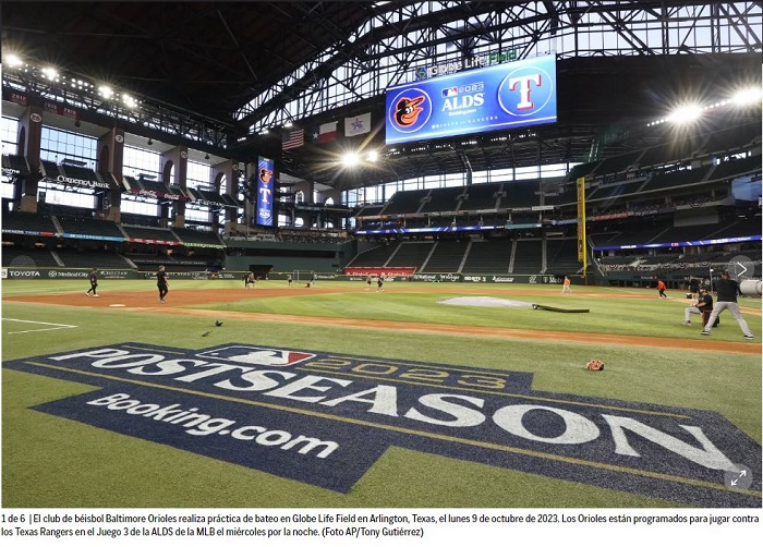 Los playoffs de la MLB regresan al Globe con los Texas Rangers como parte de ellos, y no neutrales 3 años después de COVID