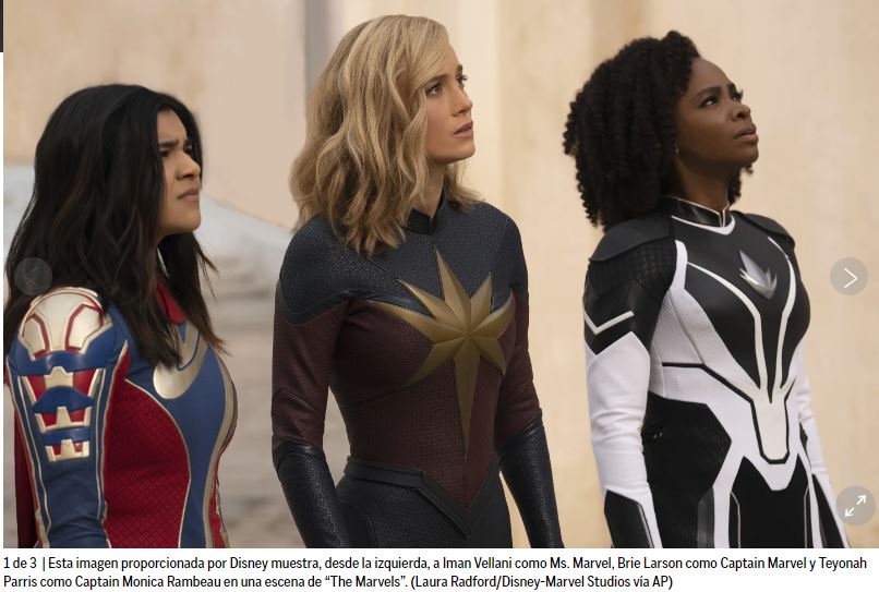 ‘The Marvels’ se derrumba en taquilla y marca un nuevo mínimo para el MCU