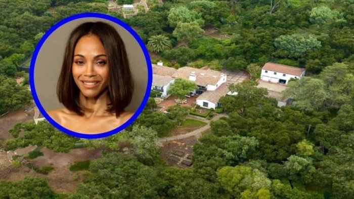 La impresionante propiedad de Zoe Saldaña por la que pagó más de 17 millones de dólares