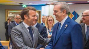 Macron y Abinader