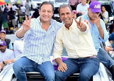 Abel y Domingo Contreras recorren barrios de la Circunscripción #3 del Distrito Nacional