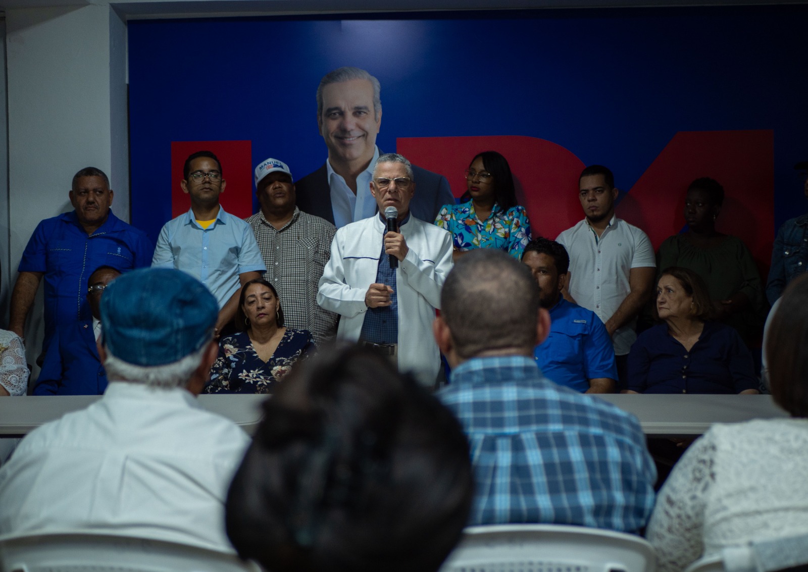 Manuel Jiménez activa su equipo político para trabajar por la reelección del presidente Abinader