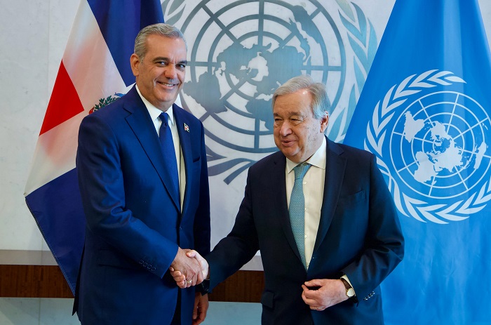 Luis Abinader vs Antonio Guterres