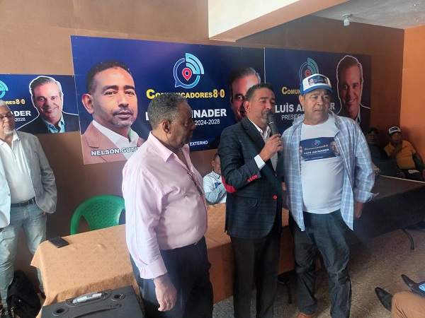 Comunicadores afirman Abinader obtendrá más del 65% en las elecciones de mayo