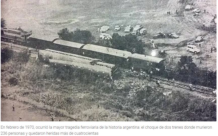 El domingo sangriento del peor choque de trenes de la Argentina: un olvido criminal que causó 236 muertos y más de 400 heridos