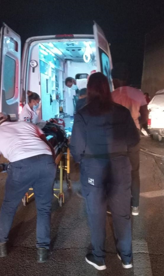 911 asiste accidente autovia del Coral