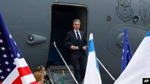 Blinken llega a Israel para conversaciones; ONU se prepara para votar resolución de alto el fuego