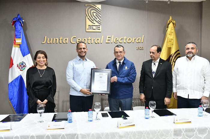 JCE recibe su cuarta Norma ISO 22301 en Continuidad de la Operación