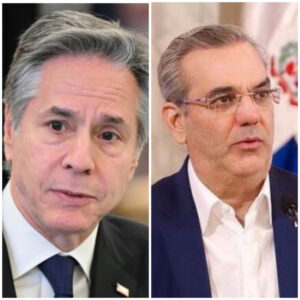 Anthony Blinken y Luis Abinader