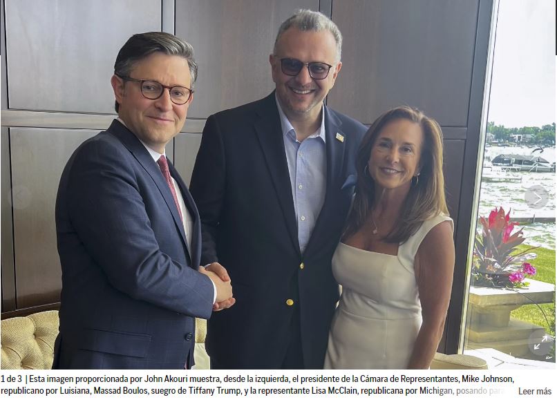 Aliados de Trump esperan suegro de su hija Tiffany ayuden a cambiar votos árabes en Michigan