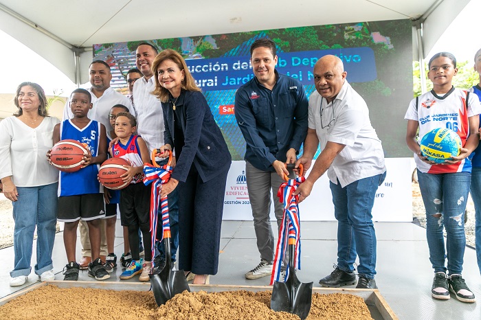 Gobierno deja iniciado construcción del Club Deportivo y Cultural Jardines del Norte