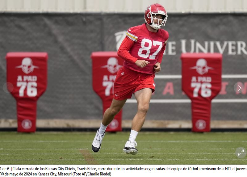 Travis Kelce gana el concurso de jonrones mientras su novia Taylor Swift viaja por Europa