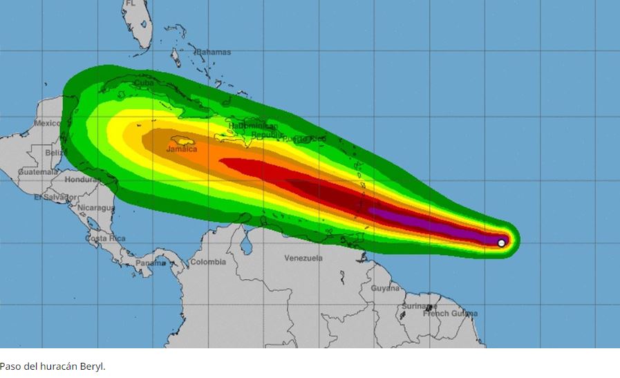 911 activa Plan de Contingencia ante posible pasó del huracán Beryl