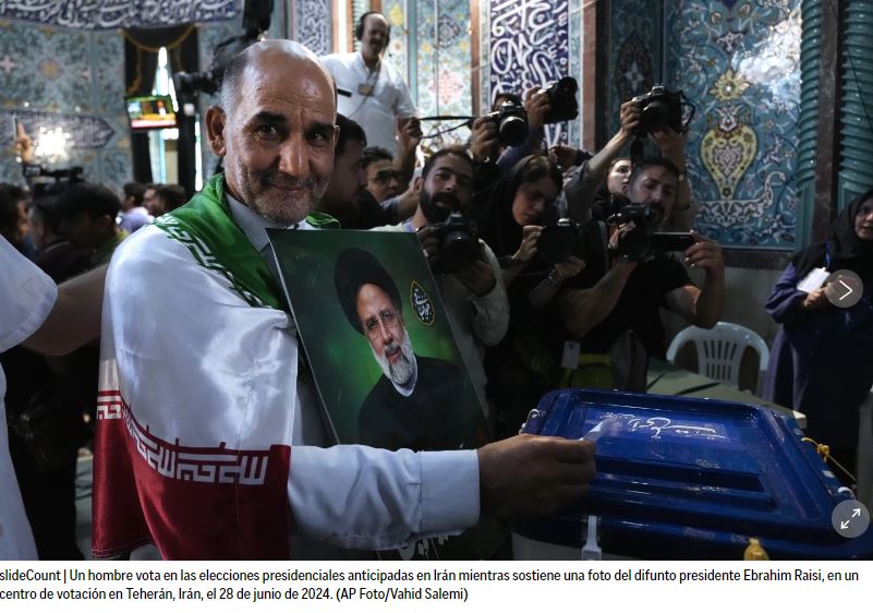 Irán vota para sustituir a presidente fallecido en un choque aéreo en un ambiente de gran apatía