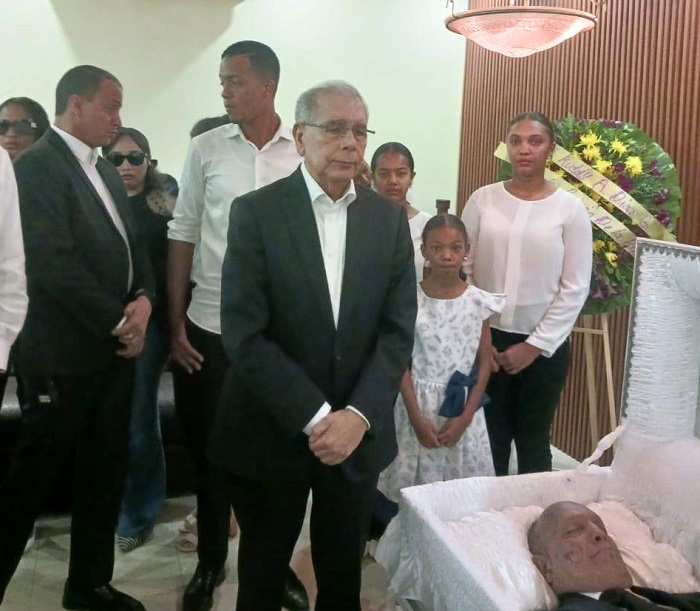 Danilo asiste a funerales de Ruddy Diaz en San Juan