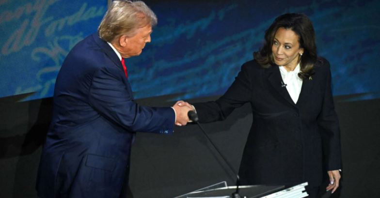 Donald Trump y Kamala Harris