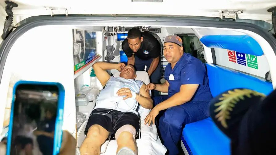 Coronel Bidó recibe atenciones médicas en Hospital de la Policía Nacional