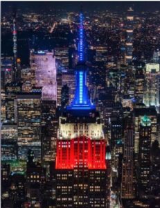 Dos rascacielos de Nueva York