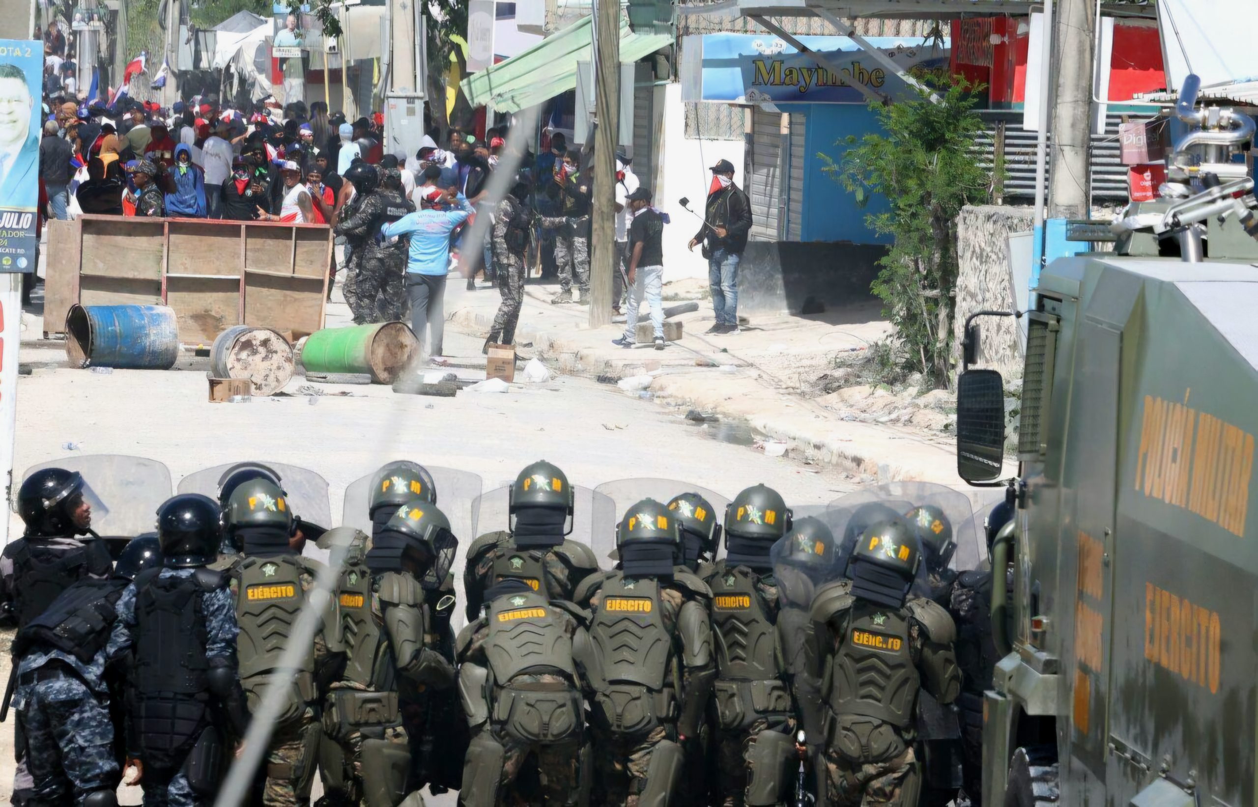 PLD condena agresión brutal una marcha pacífica en La Altagracia