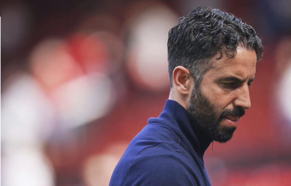 Ruben Amorim está avergonzado y hay dudas sobre su futuro como entrenador del Manchester United