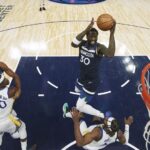 Timberwolves apalean 117-93 a unos Warriors sin Curry para empatar la serie