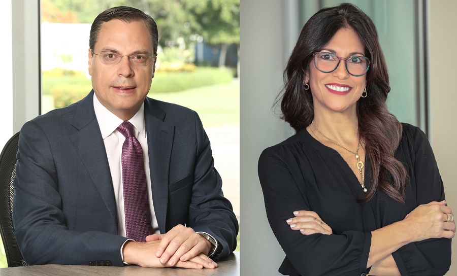 Bela G. Szabo y Claudia Pellerano