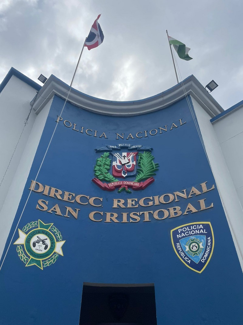 Policía Nacional en San Cristóbal