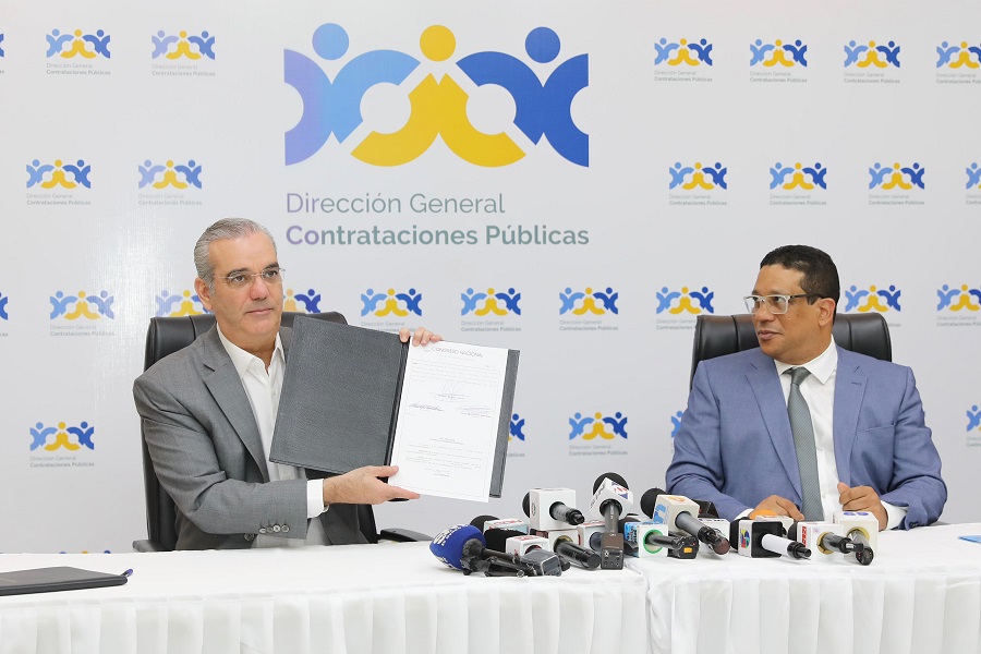 Abinader promulga la nueva Ley 47-25 de Contrataciones Públicas