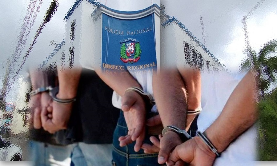 Tres personas detenidas en San Cristóbal por delitos diversos