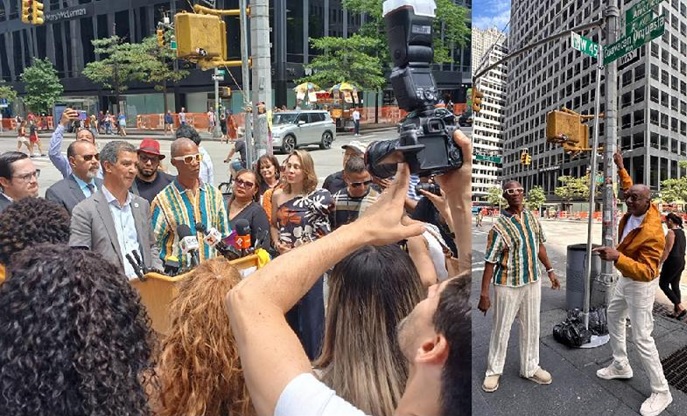 NYC designa calle de Manhattan como “Guayacán Orquesta Way” en homenaje a orquesta salsera colombiana