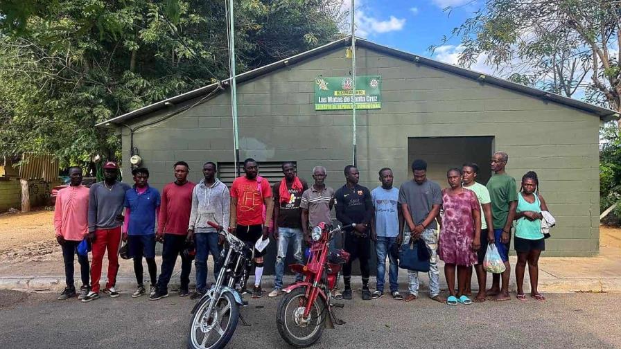 Detienen a 55 haitianos en situación migratoria en Montecristi y Dajabón