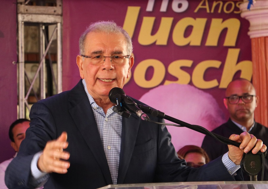 Danilo Medina: “No hay punto de comparación entre la gestión de Abinader y la del PLD”