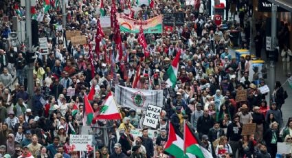 Decenas de miles marchan en Australia en apoyo a palestinos