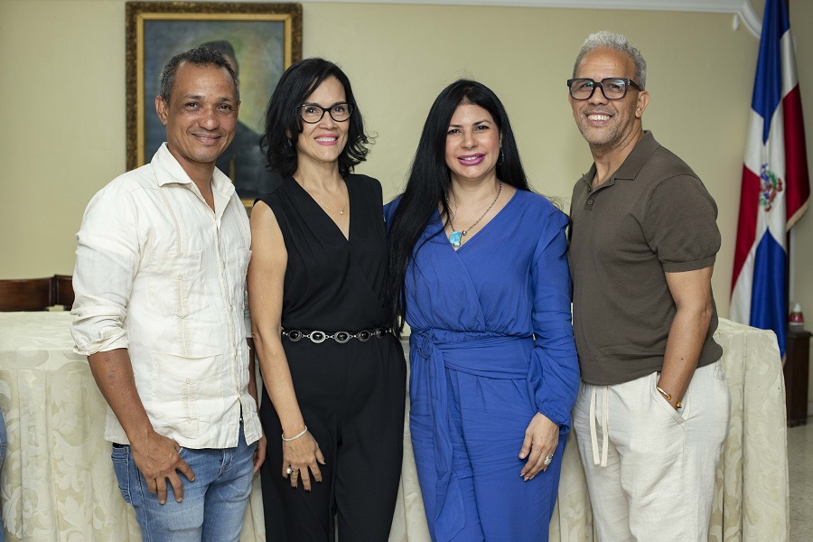 Amaurys Reyes, Zaida Mejía, Francy García y Joel Gonell